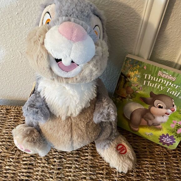 Hallmark Thumper Plush Thumper Book - Picture 6 of 16